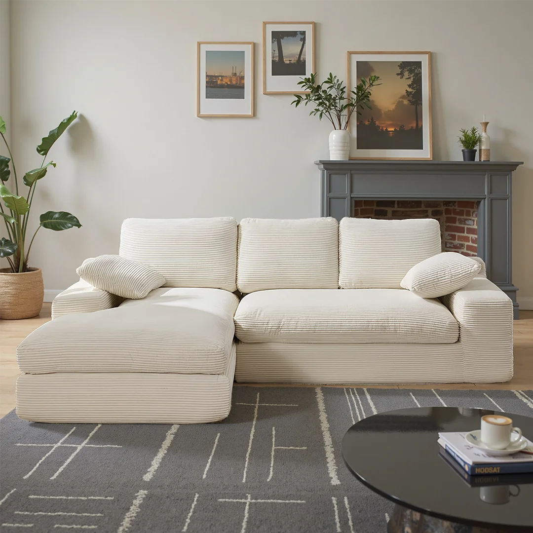 Compressed Packaging Sectional Sofa