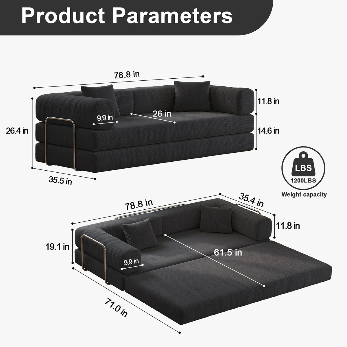 Teddy Sofa Bed | King