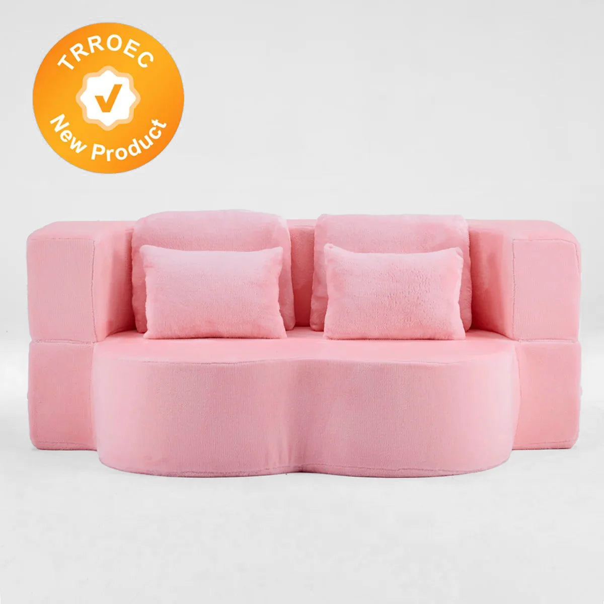 King Size Curved Foldable Sofa Bed