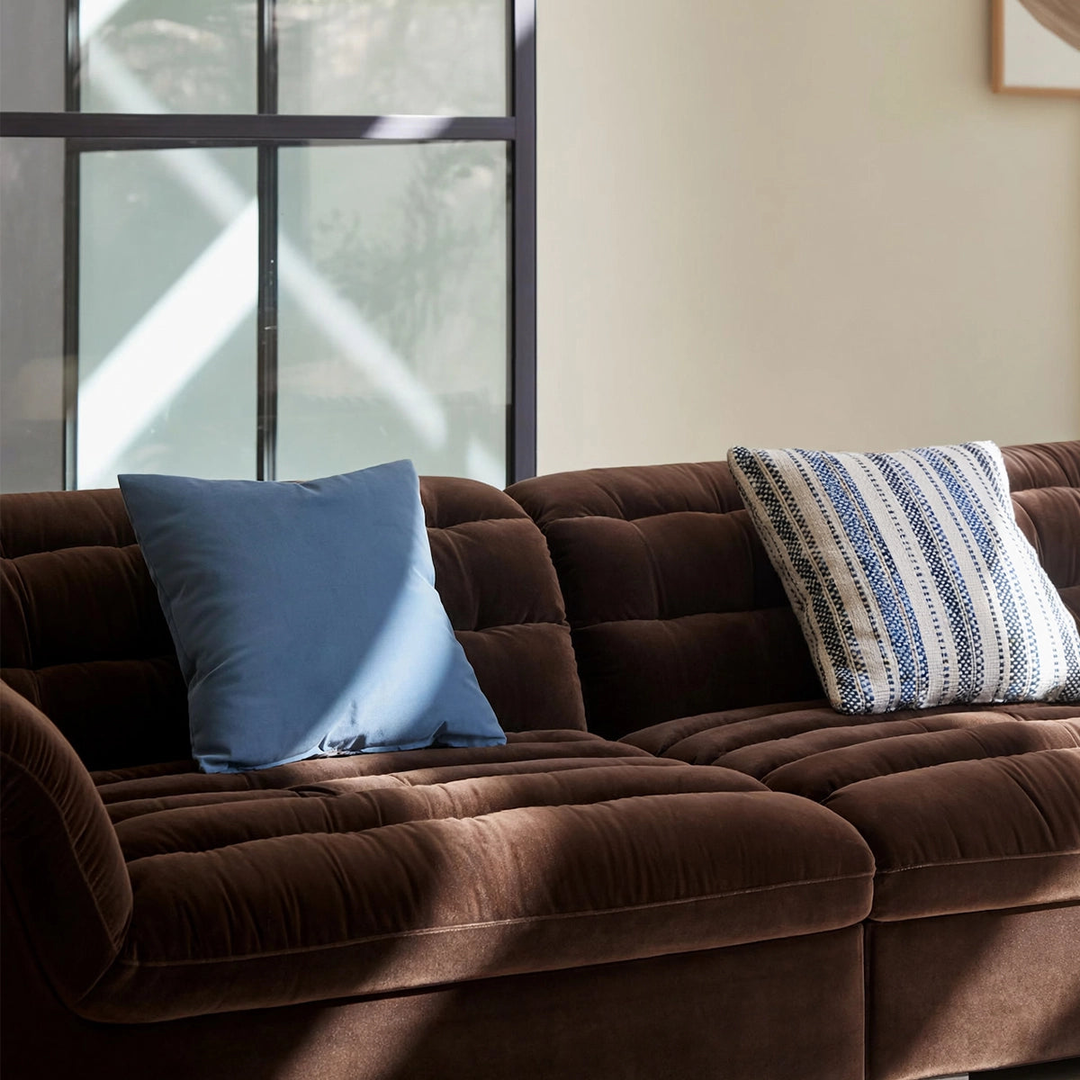 105" Float Sectional Sofa