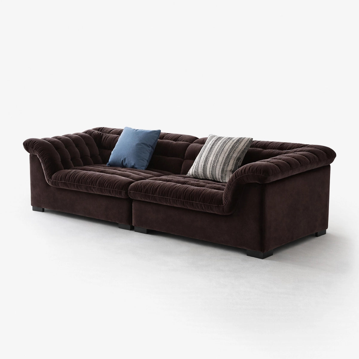 105" Float Sectional Sofa