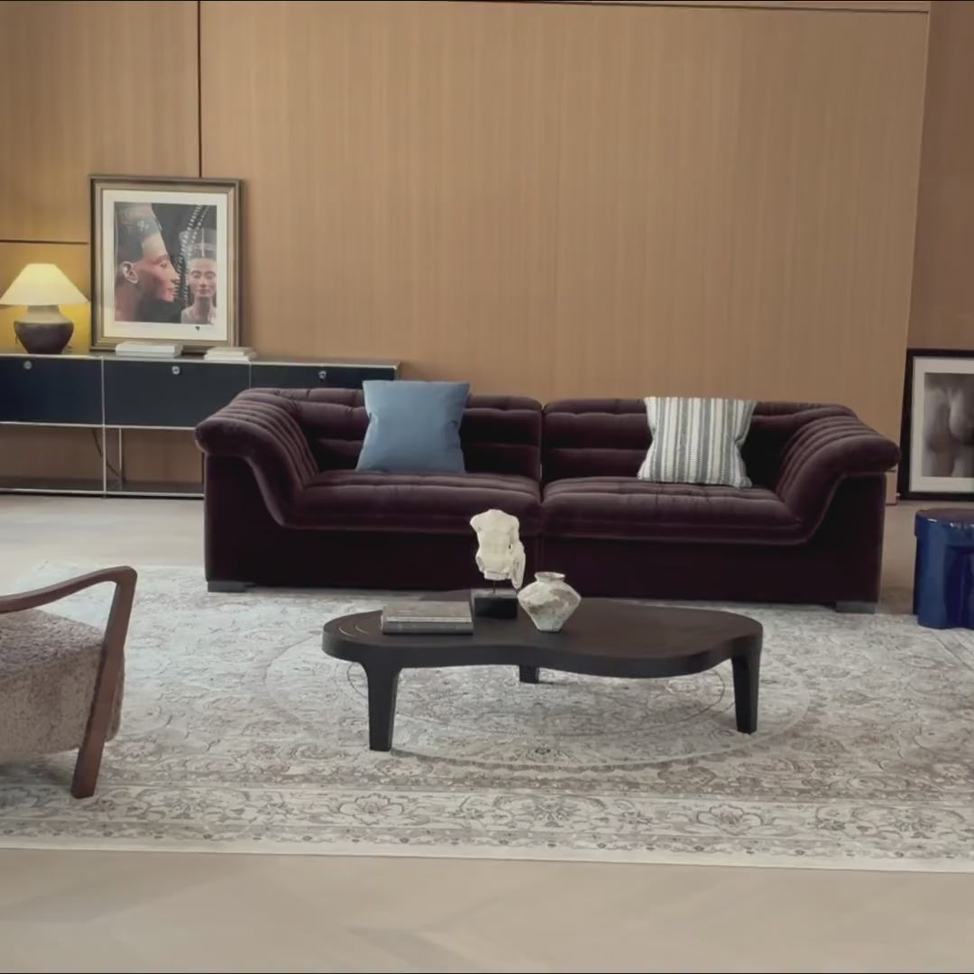 105" Float Sectional Sofa