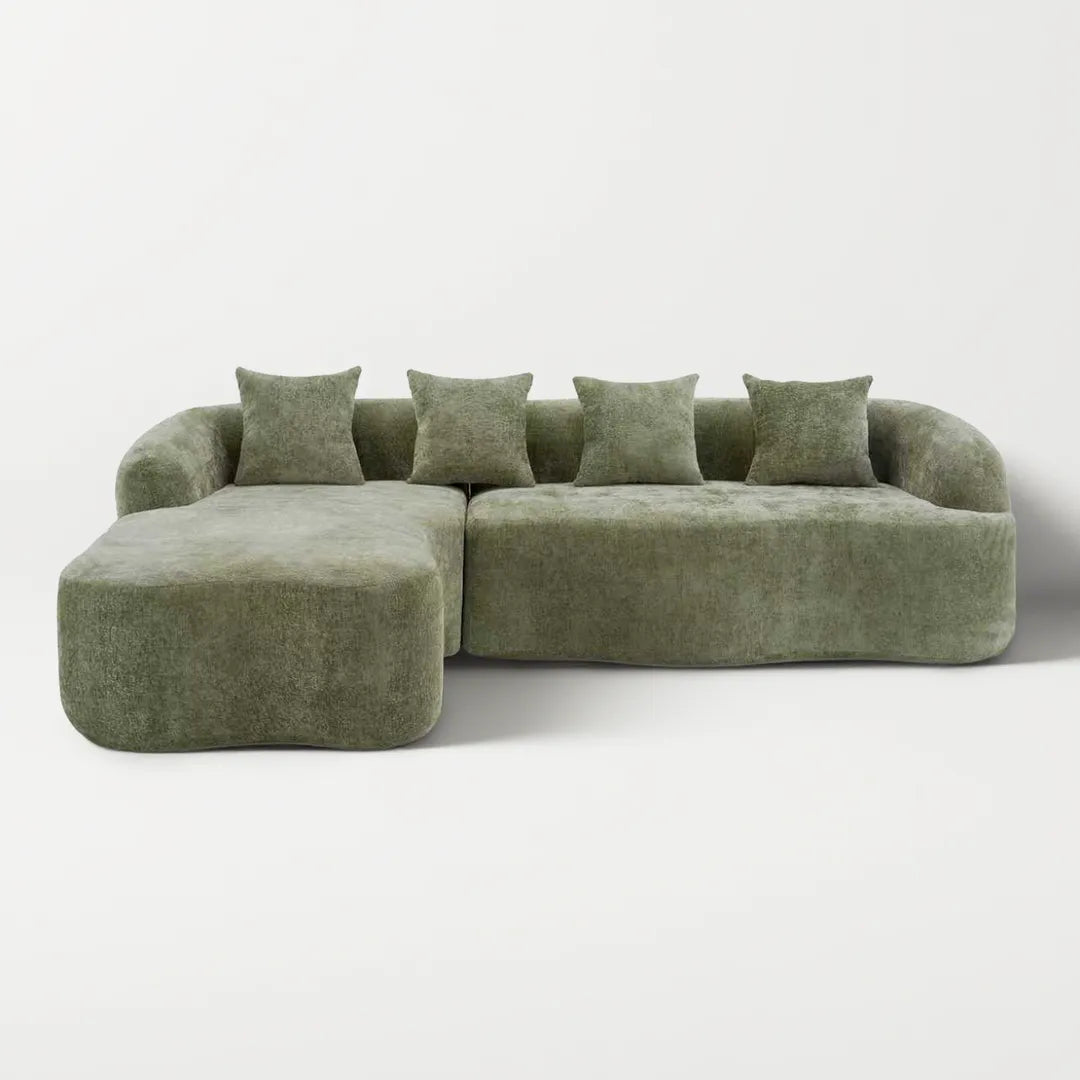 4 Seater Compression Couch Chenille