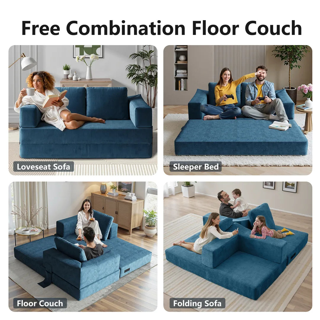 4-in-1 modular sofa combination