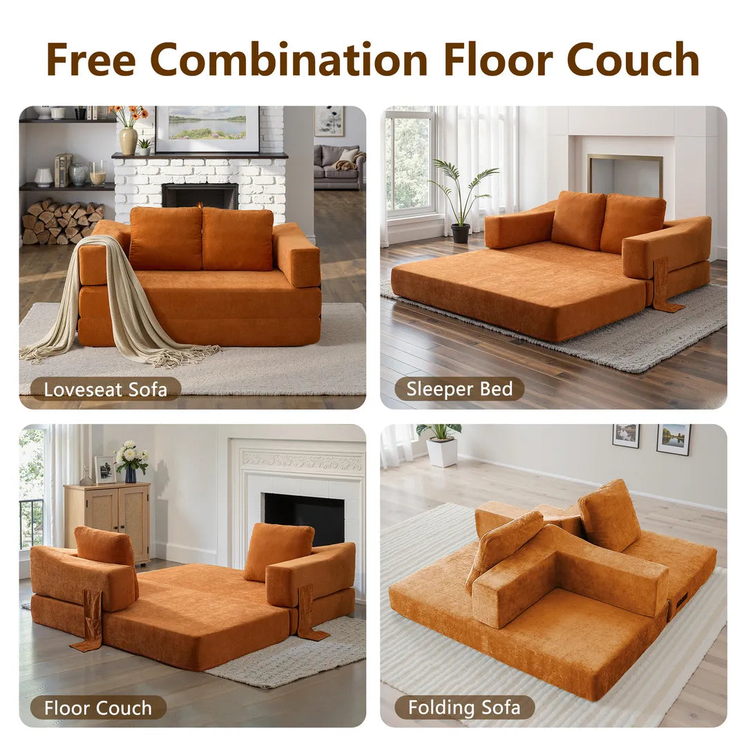 4-in-1 modular sofa combination