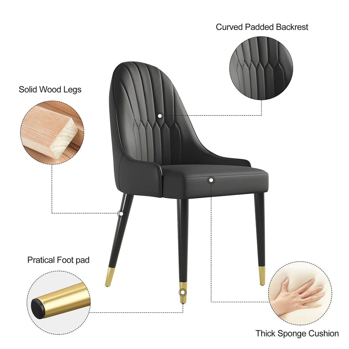 Upholstered Parsons Chair
