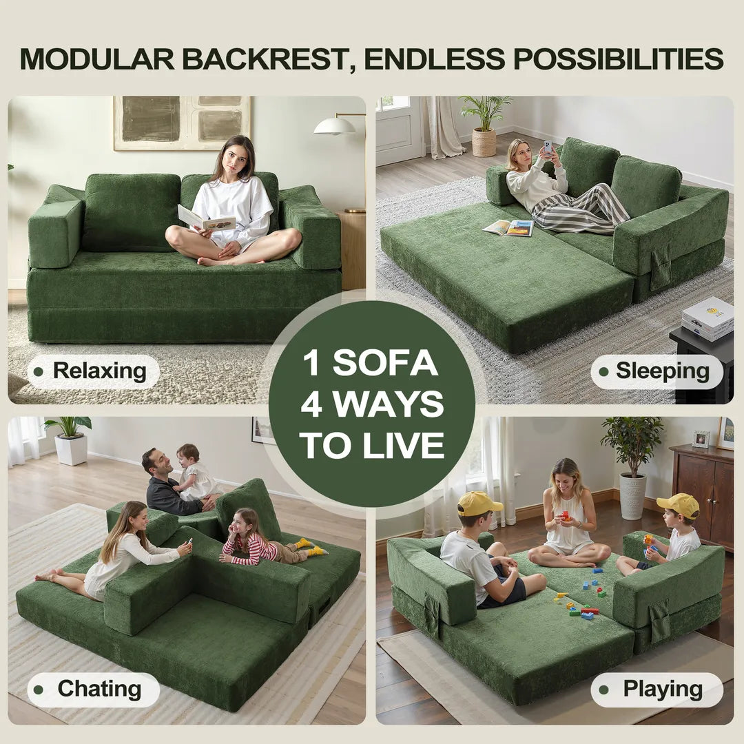 71" King Size Convertible Sofa Bed
