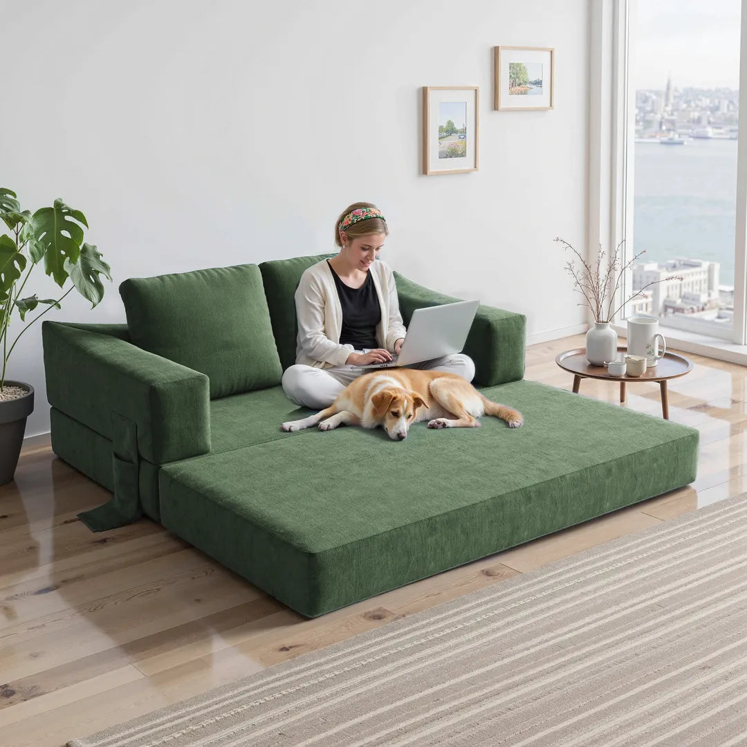 71" King Size Convertible Sofa Bed