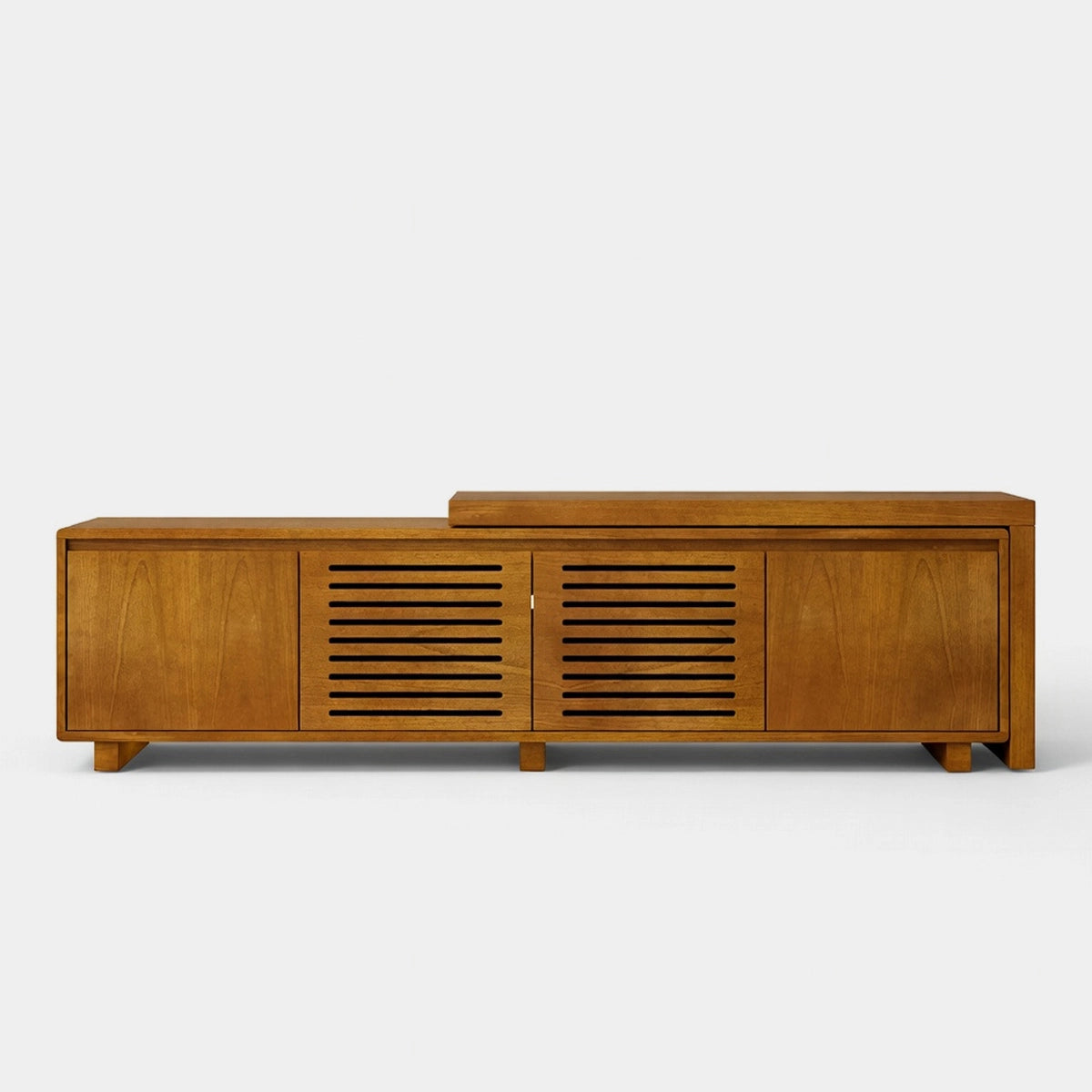 63" Mid-Century Modern Extendable TV Stand