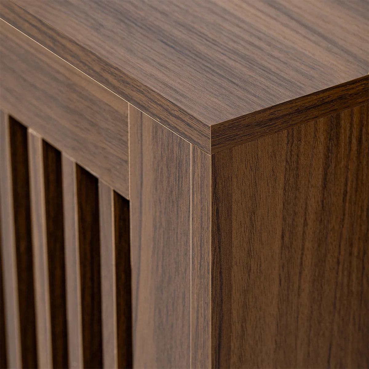 78" Extendable Walnut TV Stand