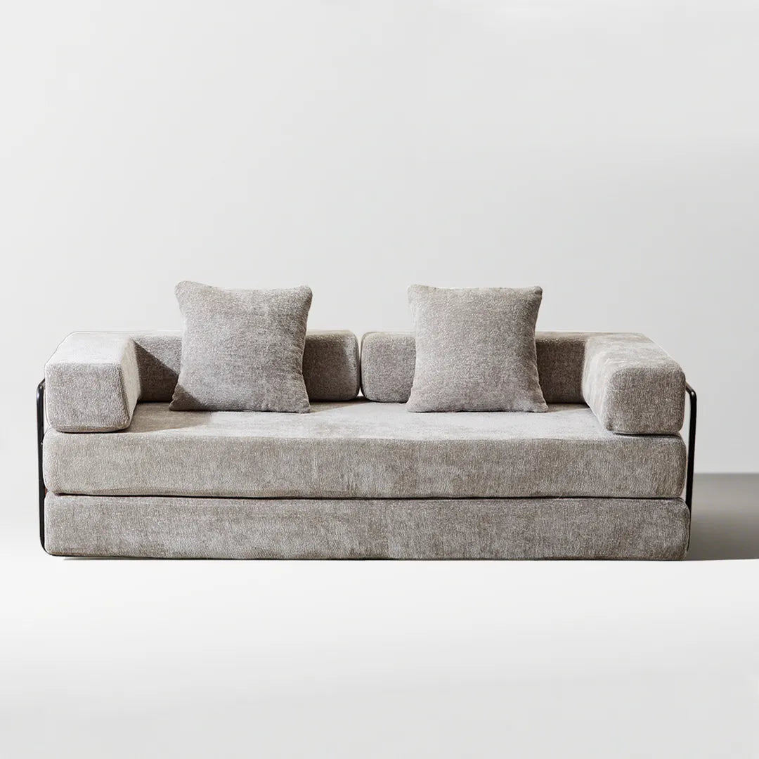 77" Sleeper Sofa Bed Chenille