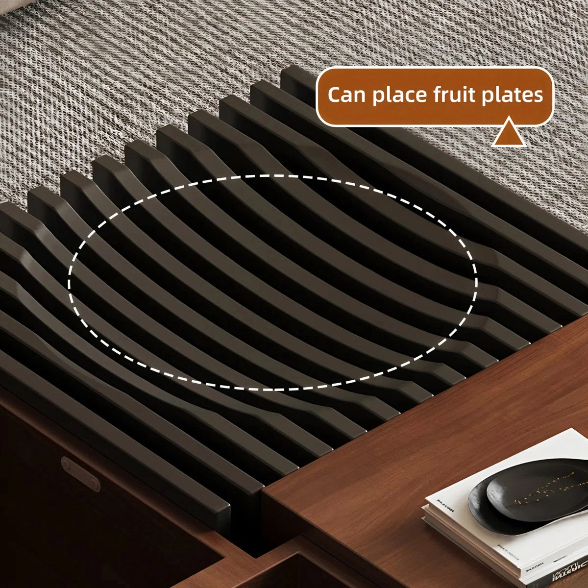 Distinctive Slatted Detailing