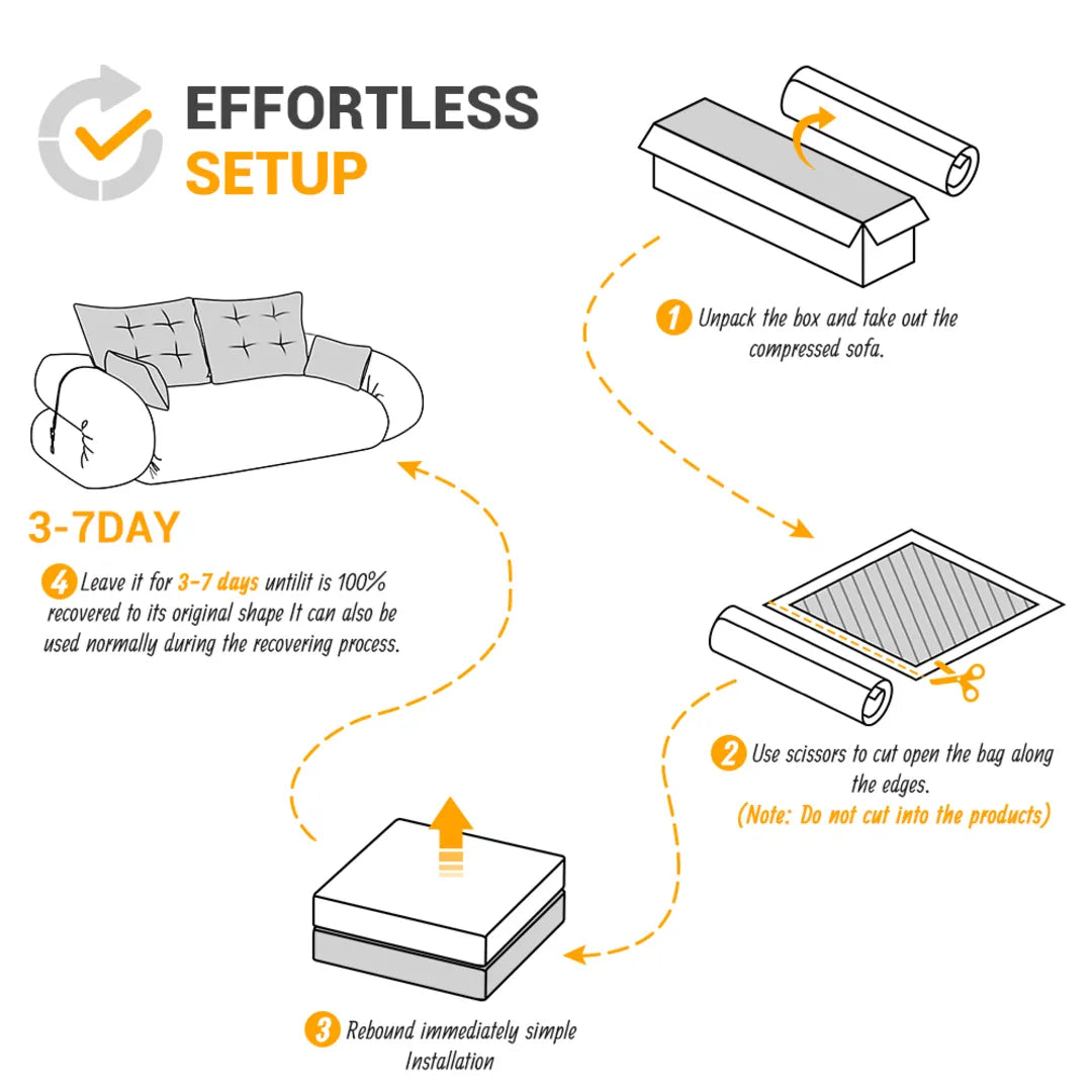 78.7" Folding Sleeper Sofa Bed Teddy Fabric