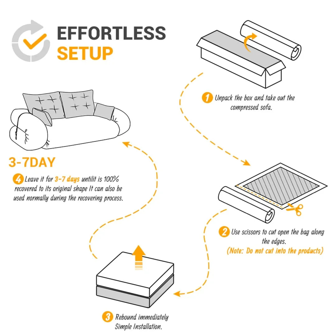 78.7" Folding Sleeper Sofa Bed Teddy Fabric