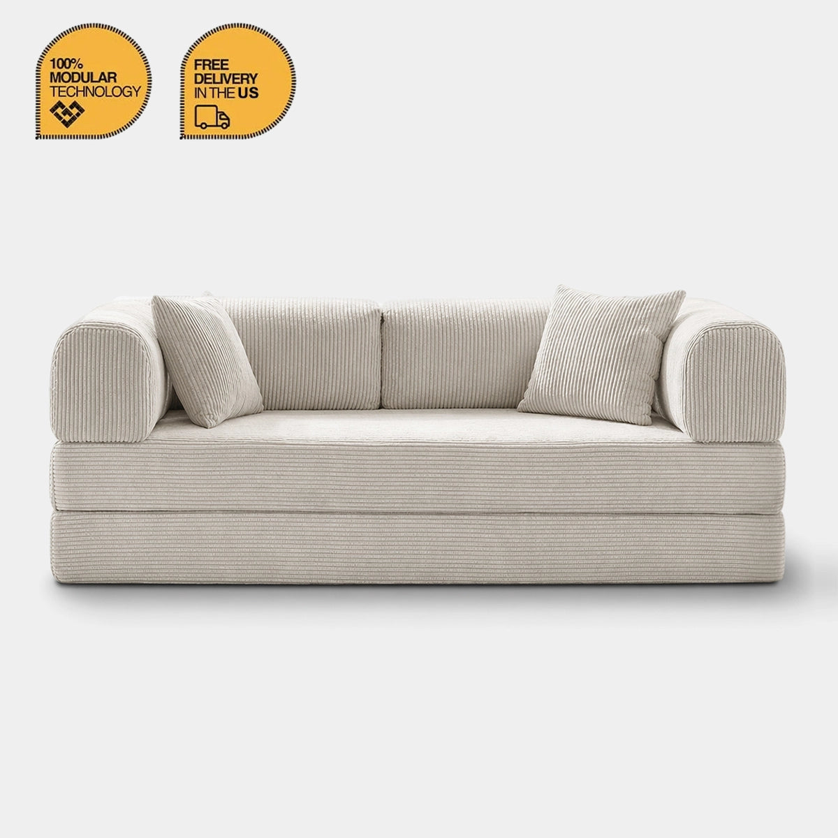 Upgraded version: Cream white