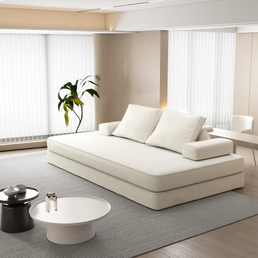Oversize Floor Sofa Bed with Adjustable Backrests