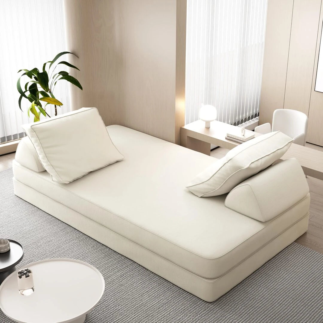 Oversize Floor Sofa Bed with Adjustable Backrests