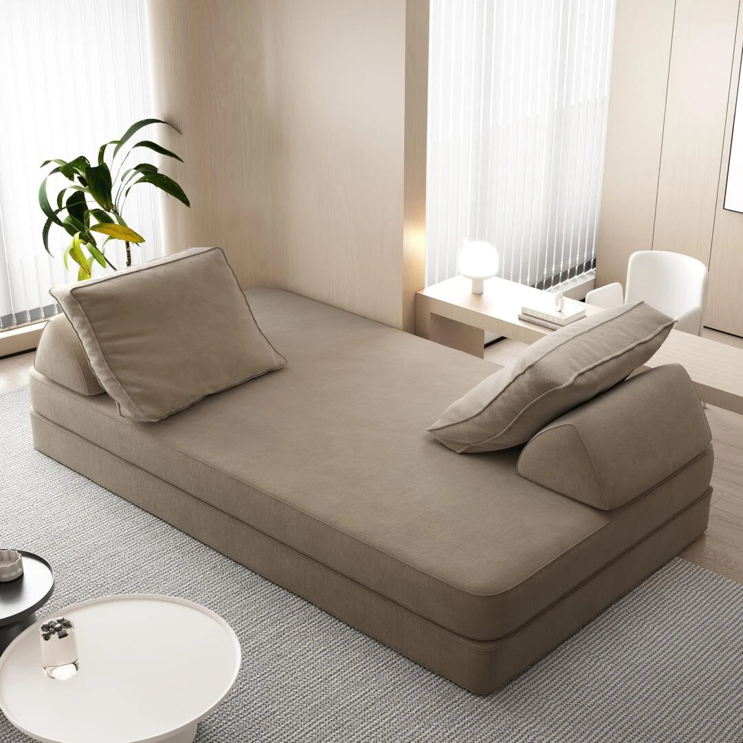 Oversize Floor Sofa Bed with Adjustable Backrests