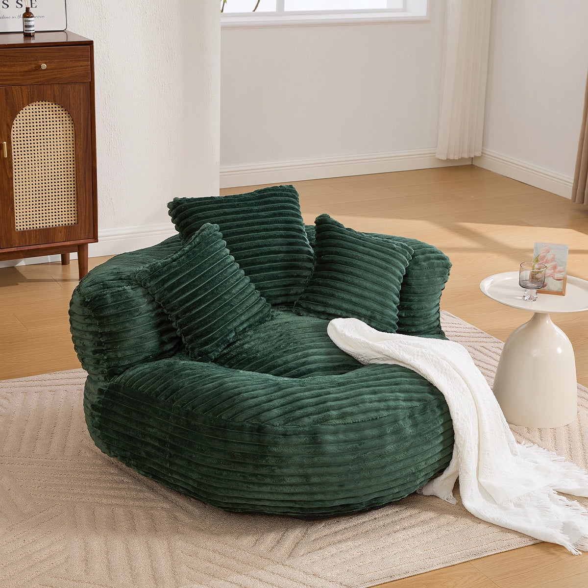 Lazy Round Bean Bag Chair Sofa