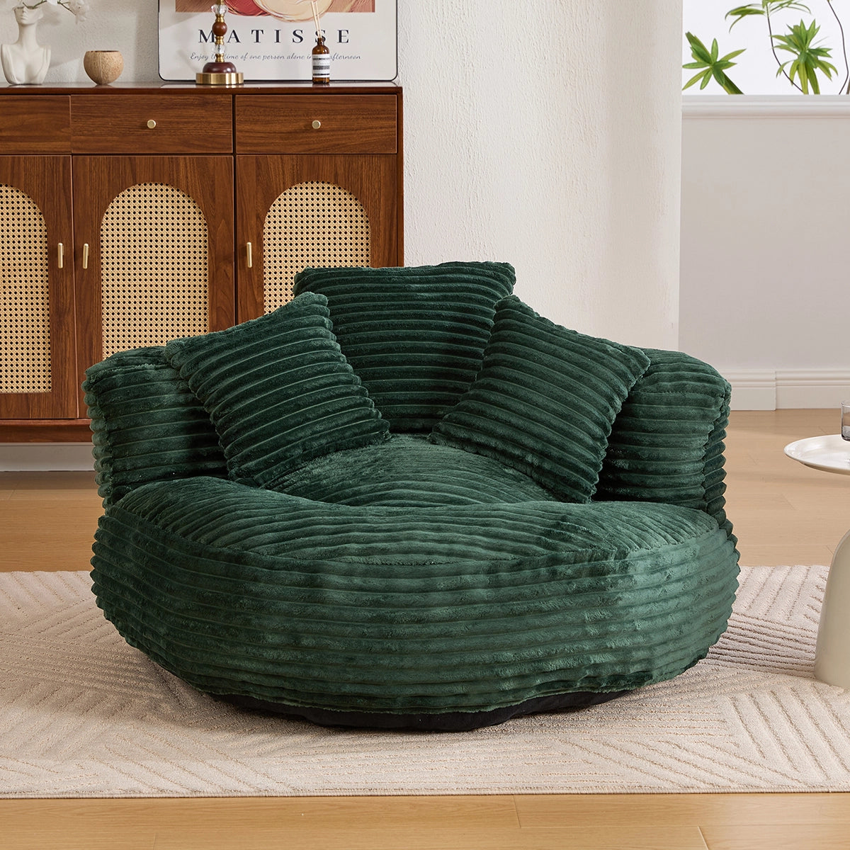 Lazy Round Bean Bag Chair Sofa