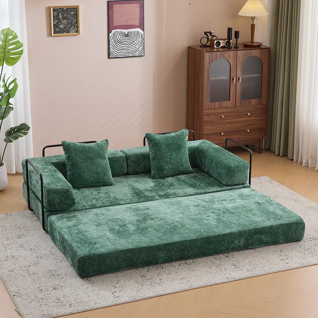 Convertible Sleeper Sofa Bed