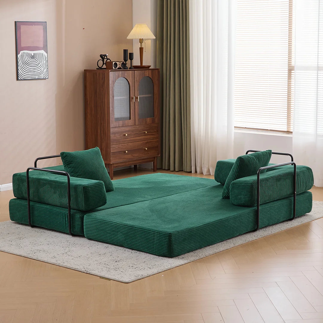 Compact loveseat sofa bed for apartments