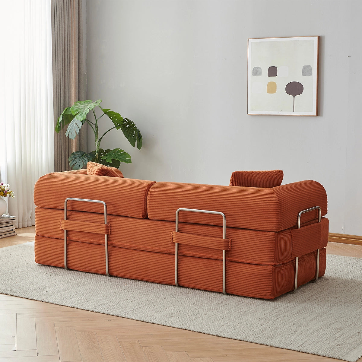 Sleeper Sofa Bed | With side pockets