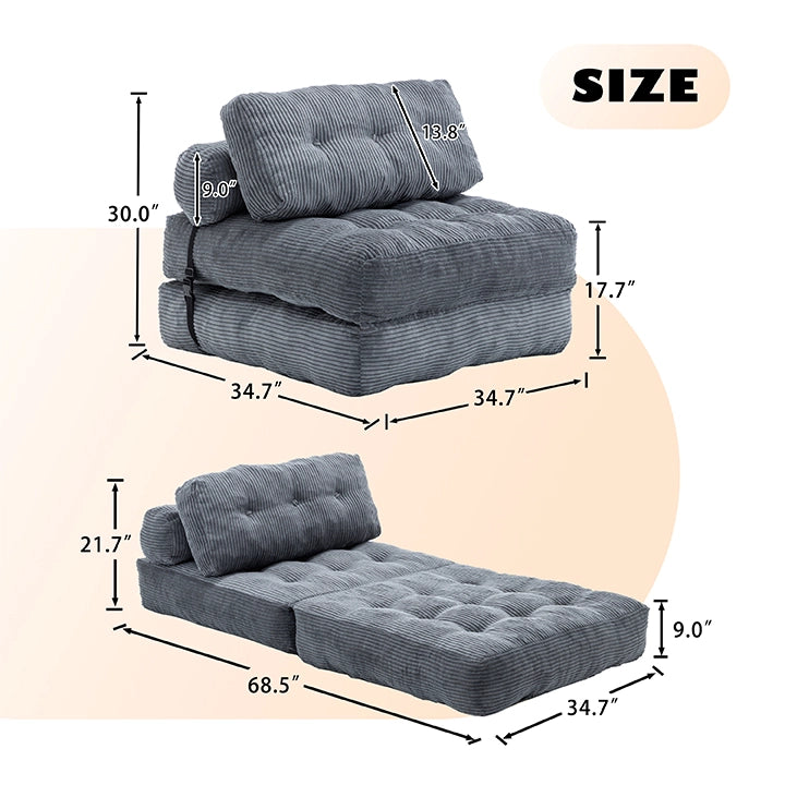 Boneless Folding Sofa Bed