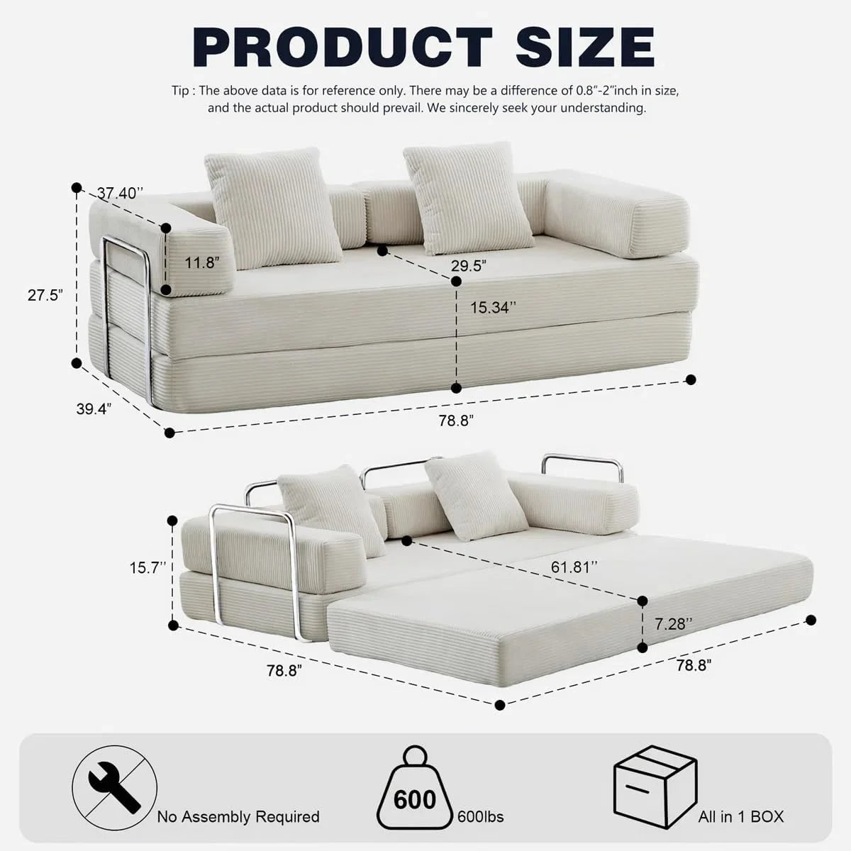 Teddy Sofa Bed | King