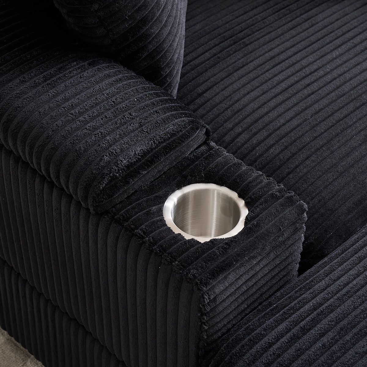 Oversized Chaise Chair Indoor with Ottoman