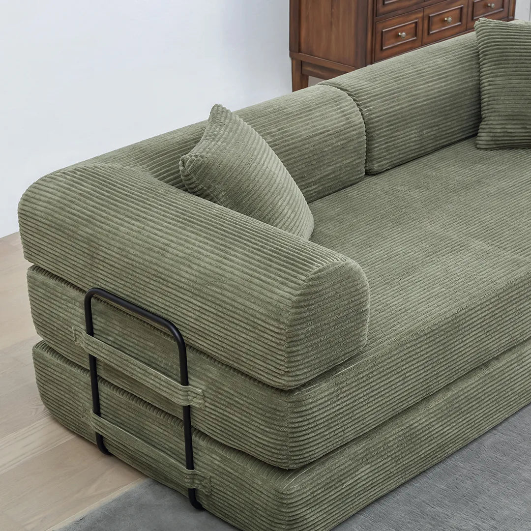 Metal support frame for sofa bed