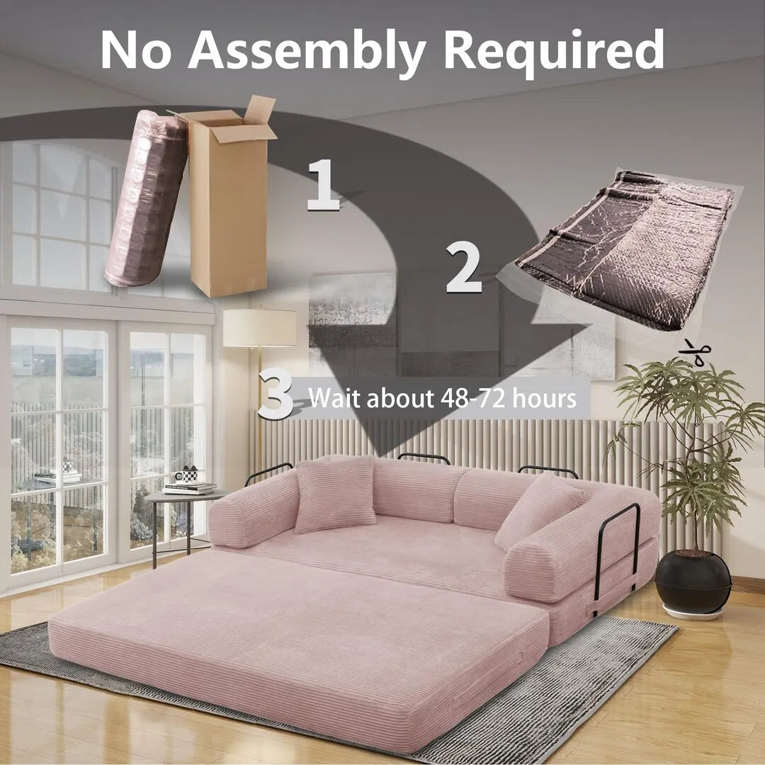 sofa bed no assembly required