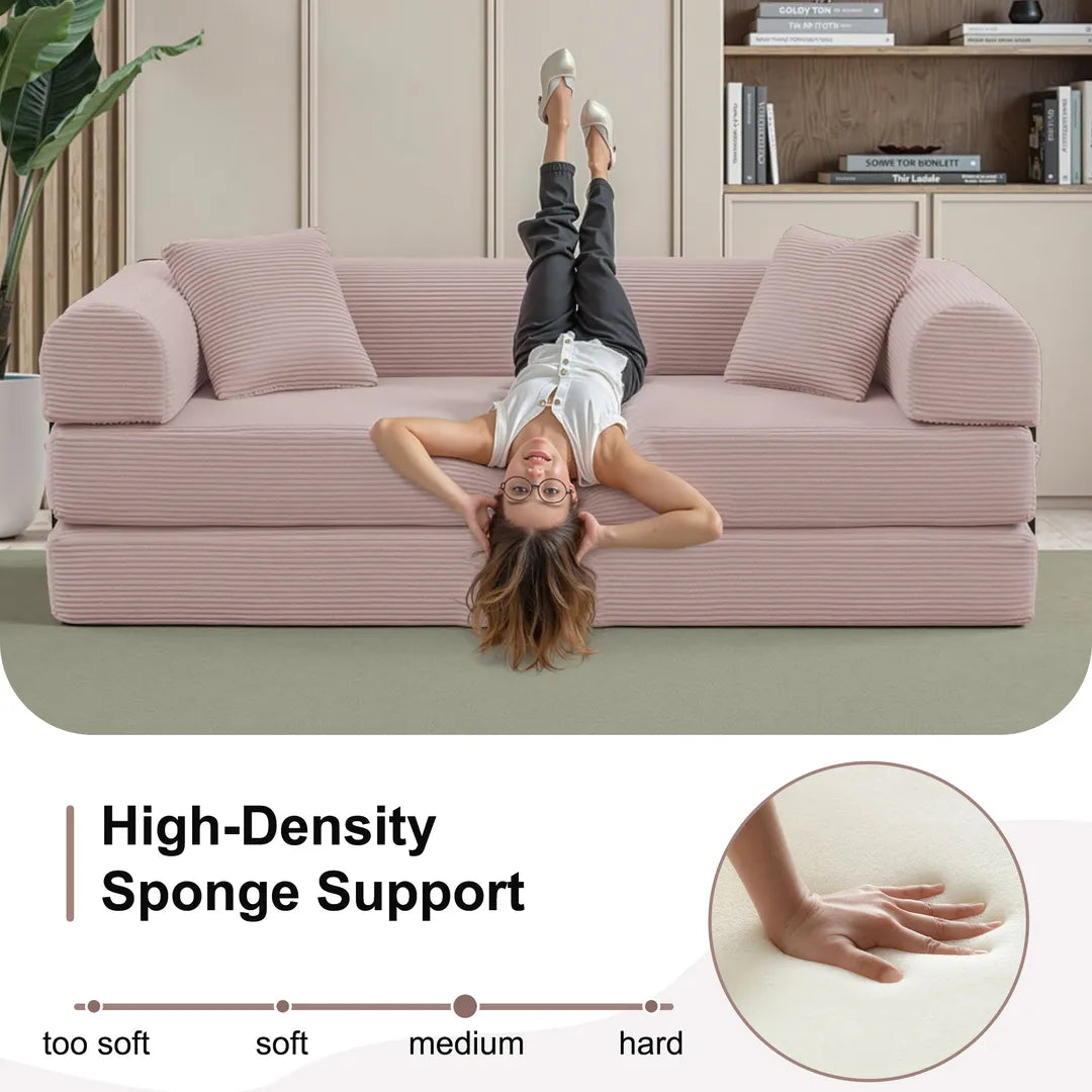 high density sponge sofa bed